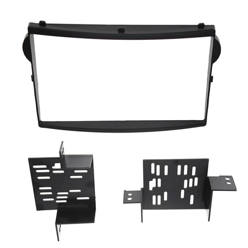 Vrttlkkfe 2Din Autoradio Radioblende für Starex/H1 DVD Stereo Platte Adapter Montage Armaturenbrett Einbau Blende Kit A von Vrttlkkfe