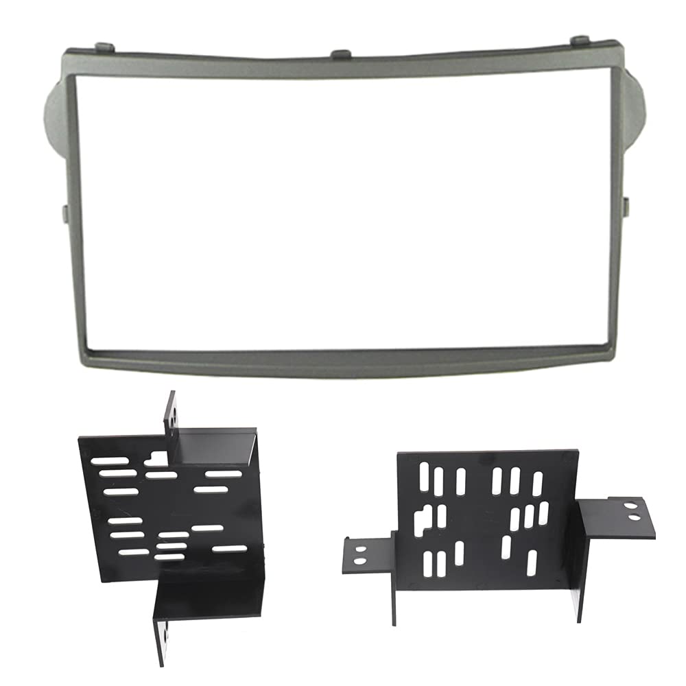 Vrttlkkfe 2Din Autoradio Radioblende für Starex/H1 DVD Stereo Platte Adapter Montage Armaturenbrett Einbau Blende Kit B Vrttlkkfe 2Din Autoradio Radioblende für Starex/H1 DVD Stereo Platte Adapter Montage Armaturenbrett Einbau Blende Kit B von Vrttlkkfe