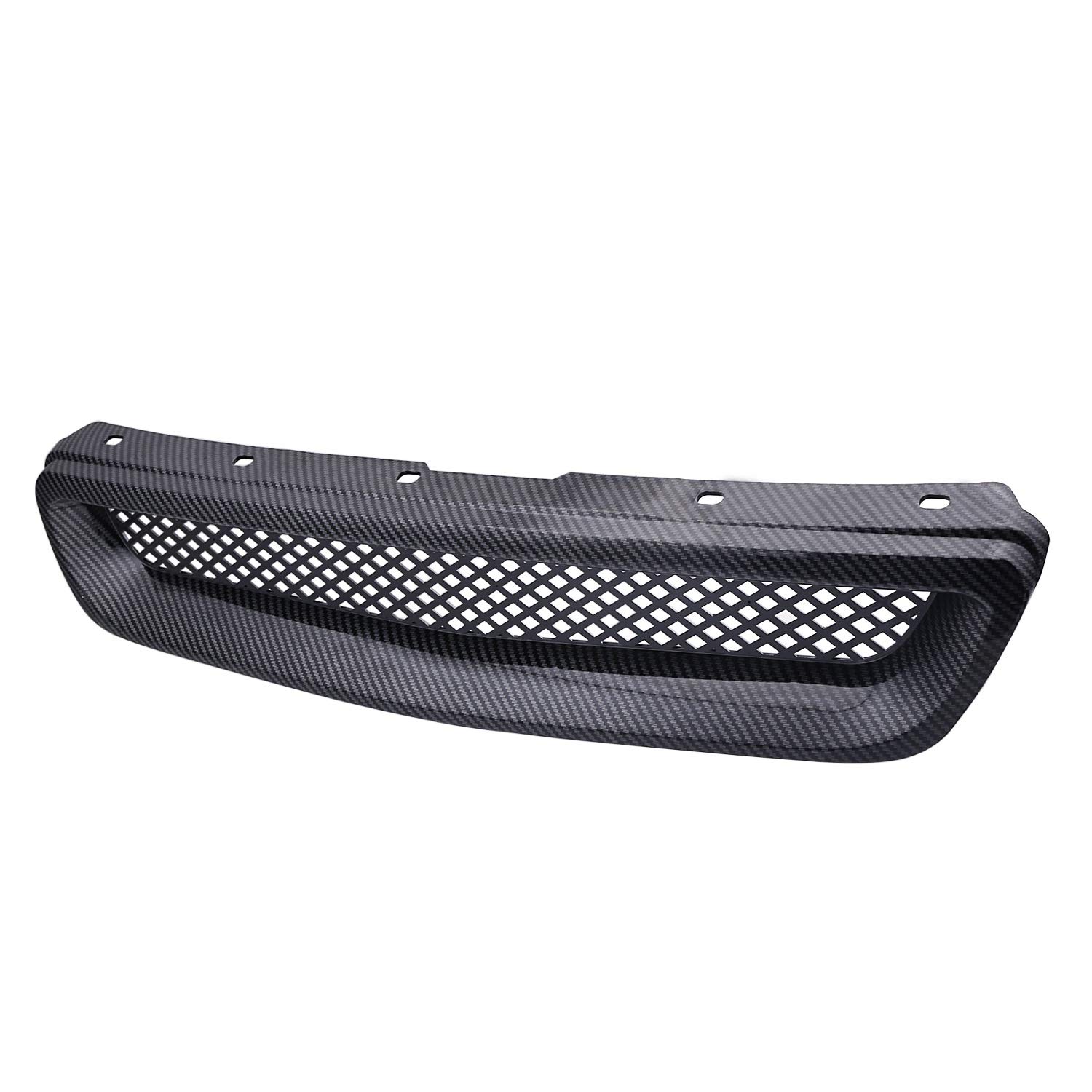 Vrttlkkfe Auto-Kühlergrill aus Kohlefaser-Netzstoff, für 96–98/EK JDM Vrttlkkfe Auto-Kühlergrill aus Kohlefaser-Netzstoff, für 96–98/EK JDM von Vrttlkkfe