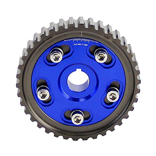 Vrttlkkfe Einstellbare Nockenriemenscheibe Timing für D15 D16 SOHC D-Serie 88-00 93-97 Blau Vrttlkkfe Einstellbare Nockenriemenscheibe Timing für D15 D16 SOHC D-Serie 88-00 93-97 Blau von Vrttlkkfe