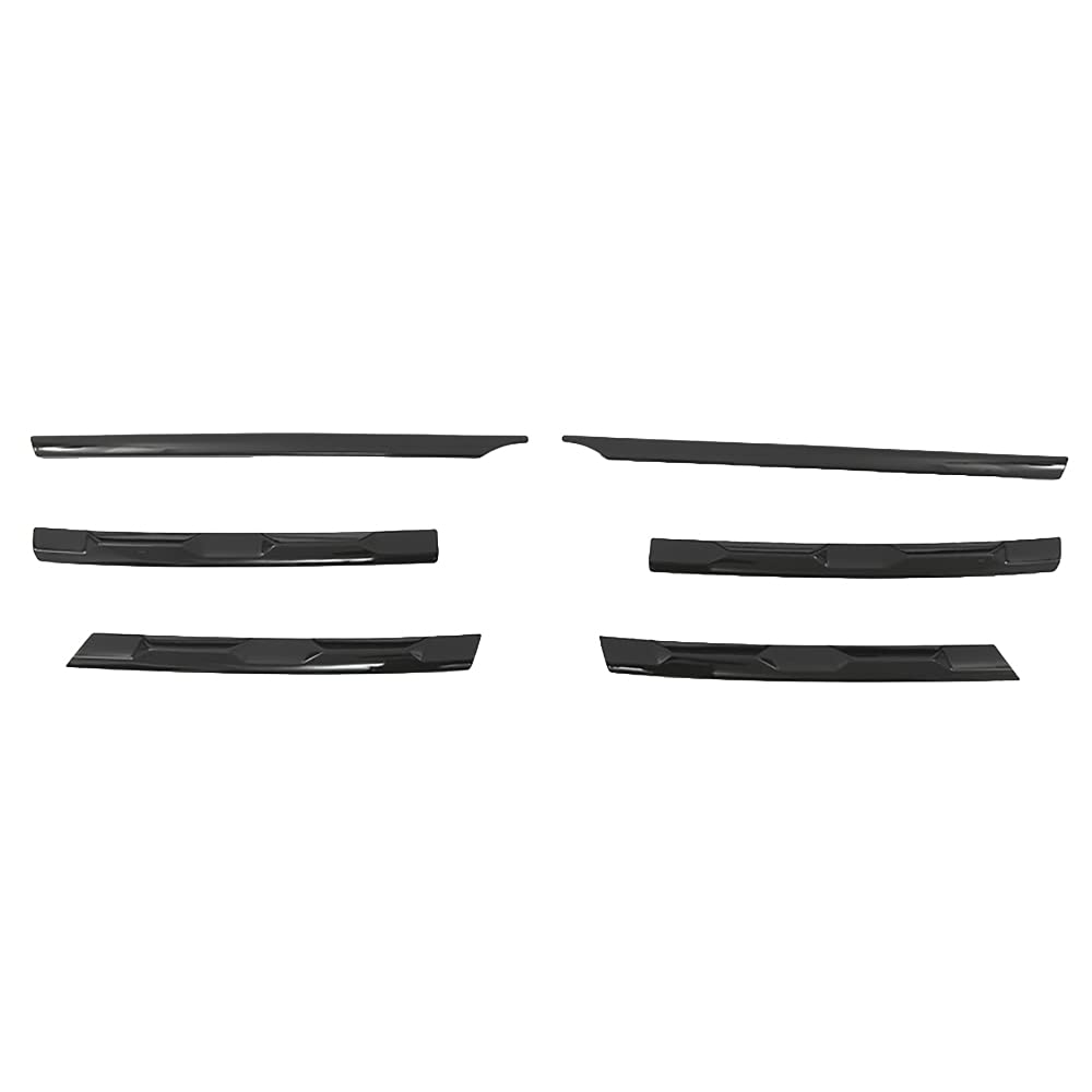 Vrttlkkfe Für MK2 2016–2021 Glänzende schwarze Frontstoßstangen-Mesh-Zierleisten Vrttlkkfe Für MK2 2016–2021 Glänzende schwarze Frontstoßstangen-Mesh-Zierleisten von Vrttlkkfe