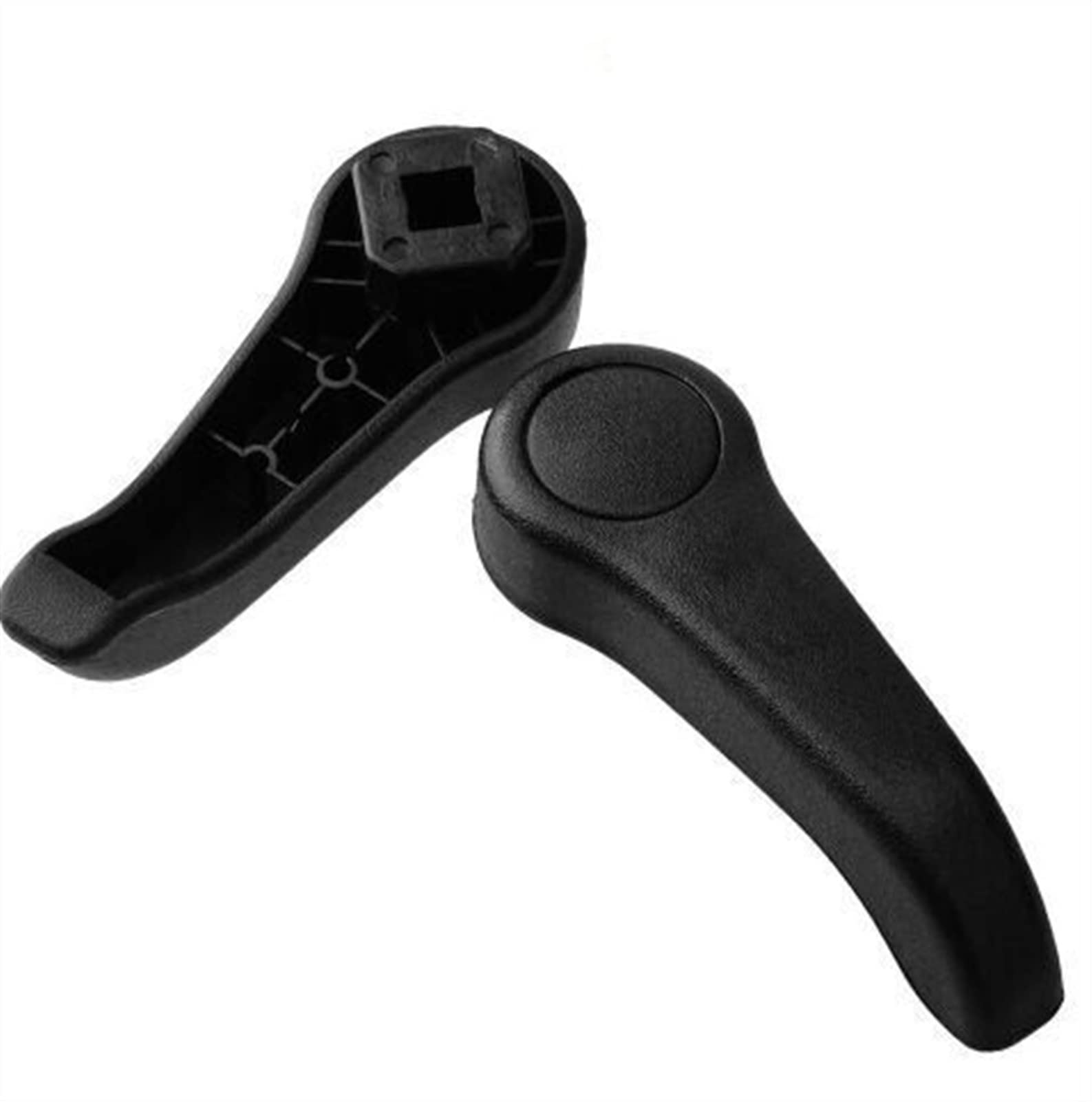 Vuzmode 1 Paar Autositzgriffe, for Renault, for Clio MK2, Einstellhebelgriff-Ziehset, Schwarz, Grau Autositz-Verstellgriff(1pair Black) von Vuzmode