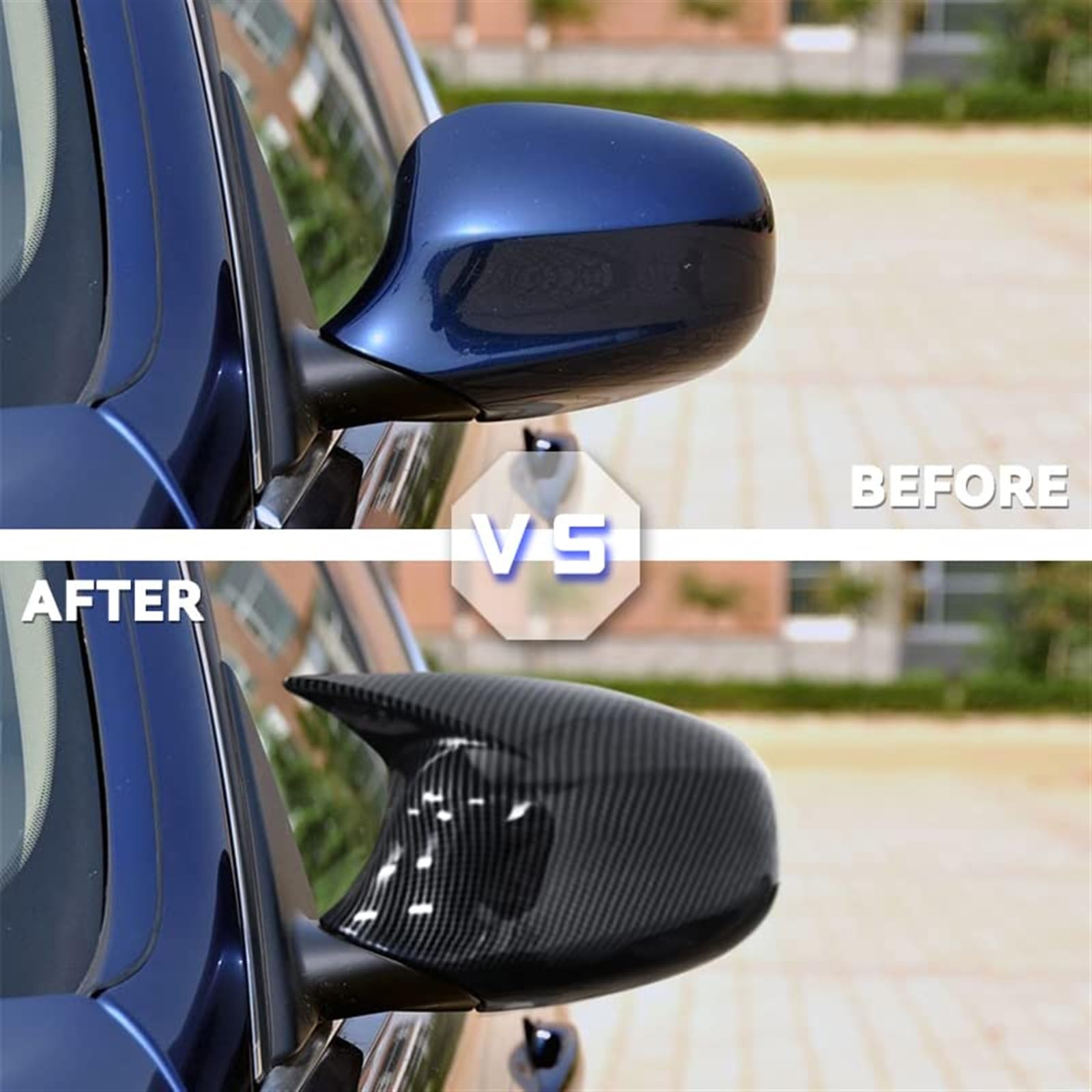Vuzmode 1 Paar Seitenverkleidung for Rückspiegel, for, E87 E81 E82 E90 E91 E92 E93, ABS-Karbonfaser-Stil, Auto-Rückspiegelabdeckung, Außenspiegel, Ersatzteile Auto-Außenspiegelabdeckung(Black Carbon Vuzmode 1 Paar Seitenverkleidung for Rückspiegel, for, E87 E81 E82 E90 E91 E92 E93, ABS-Karbonfaser-Stil, Auto-Rückspiegelabdeckung, Außenspiegel, Ersatzteile Auto-Außenspiegelabdeckung(Black Carbon von Vuzmode