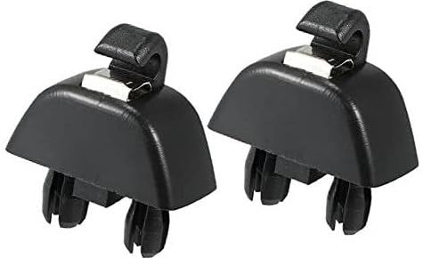 Vuzmode 2 stücke Sonnenblende Unterstützung Clip Retainer 4F0857561 6R0857561Y20 Beige Sonnenblenden-Zubehörclip fürs Auto(Black) von Vuzmode