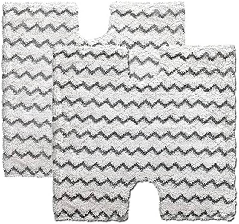 Vuzmode 2er-Pack Mikrofaser-Dampfwischer-Pads for Shark, P3air P5 P8 T9 P2 P4 P3, Ersatz-Moppkopf, waschbar und wiederverwendbar Ersatz-Mopp-Pads von Vuzmode