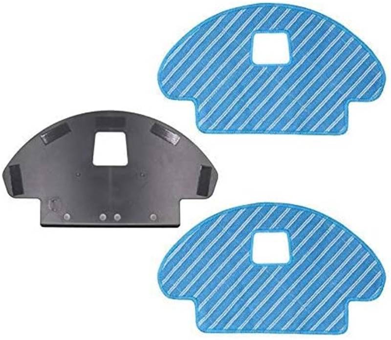 Vuzmode 2er-Pack Wischtücher und Wischpad-Halterungen for Ecovacs Deebot Ozmo 930 DG3G Staubsaugerteile Ersatz-Mopp-Pads von Vuzmode
