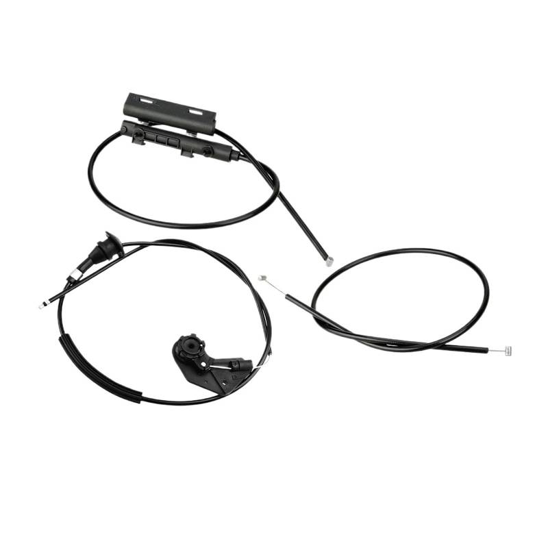 Vuzmode 3Pcs 51238403219 51238408134 Front Motorhaube Release Kabel Draht, for BMW, für Automotor-Kabelbaum von Vuzmode