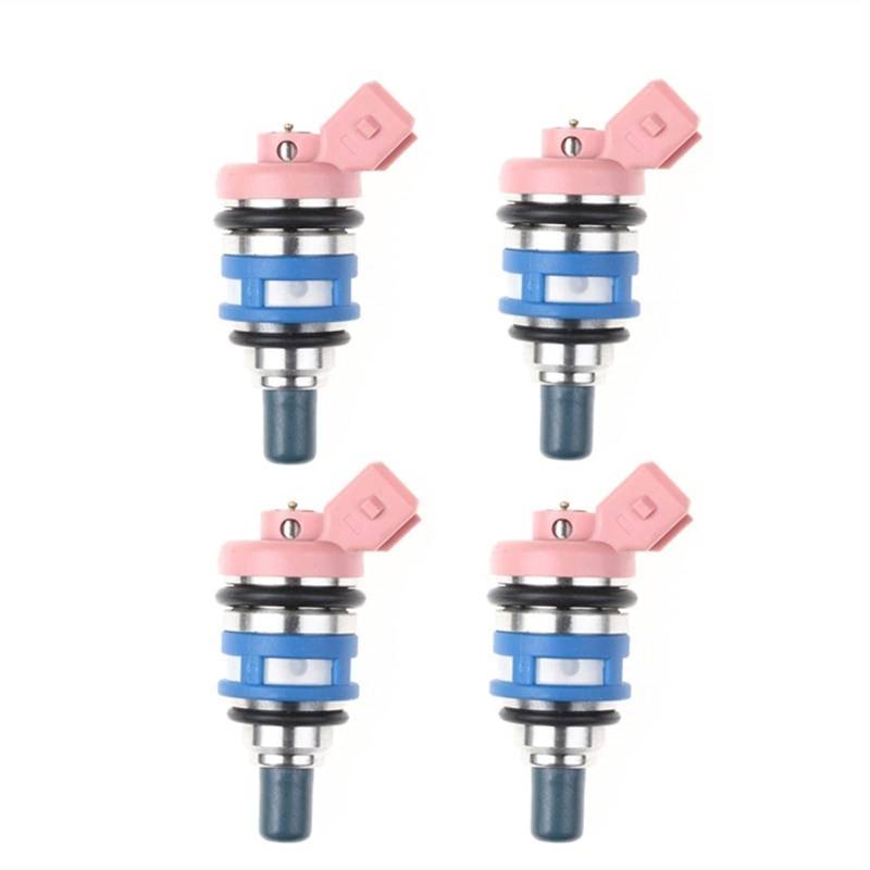 Vuzmode 4 PCS Kraftstoff Injektor, for Nissan, Maxima II J30 3,0 I Limousine 1988-1994 16600 21V02 1660085E01 1660085E05 16600 85E06 1660085E06 Auto-Kraftstoffeinspritzdüse von Vuzmode