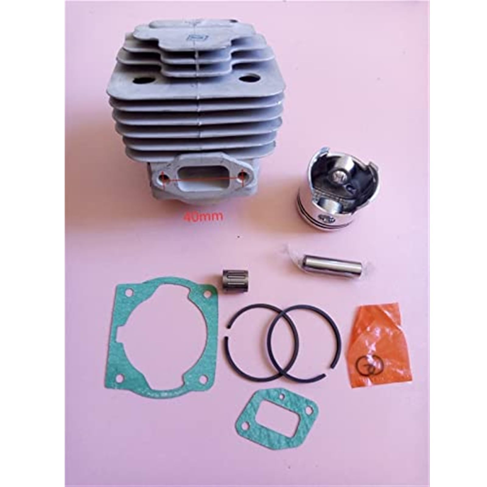 Vuzmode 40F-5 Zylinder-KIT, for 40 mm 1E40F-5 40-5 2-Takt-Freischneider, Trimmerschnecke, Zylinder, Kolbenring, Lager, Dichtung, Rollenbaugruppe Nadellagersatz für Gartenmaschinen Vuzmode 40F-5 Zylinder-KIT, for 40 mm 1E40F-5 40-5 2-Takt-Freischneider, Trimmerschnecke, Zylinder, Kolbenring, Lager, Dichtung, Rollenbaugruppe Nadellagersatz für Gartenmaschinen von Vuzmode