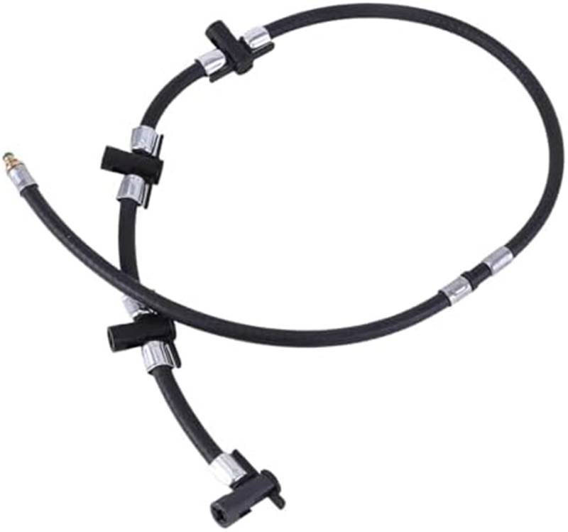 Vuzmode A6460701532 Kraftstoffüberlauf-Leckrohr kompatibel for Viano Vito W639 2.0 2.2 CDI Kraftstoffinjektor-Überlauf-Rücklauf-Leckrohrschlauch W639 109 111 115 CDI Kraftstoffrücklauf-Überlauf-Leckro von Vuzmode