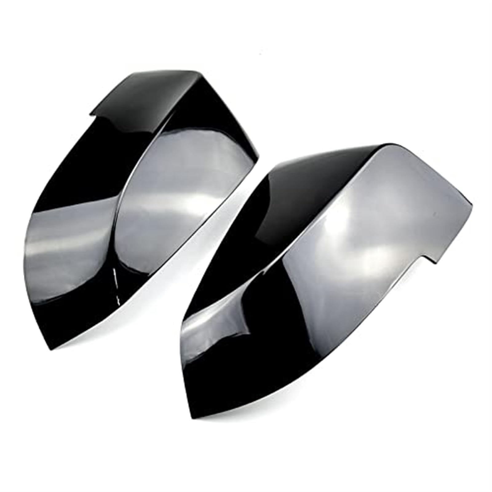 Vuzmode Abdeckkappe for Seitenspiegel, for, 5er 6er 7er F01 F02 F03 F04 F06 F07 F10 F11 F12 F13 Carbon Black Types Außenspiegel Ersatzteile Auto-Außenspiegelabdeckung(Bright Black) von Vuzmode