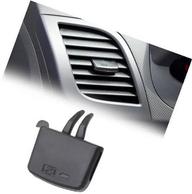 Vuzmode Auto A/C Air Vent Grille Tab Clip Automobil, for Hyundai, for Verna for Solaris 2010 2011 2012 2013 2014 2015 2016 Ersatz für den Lüftungsclip im Auto(Black 1Pcs A) von Vuzmode
