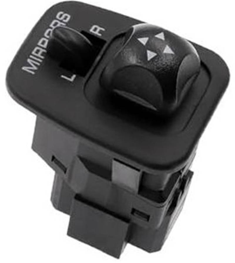 Vuzmode Auto-Rückspiegelschalter, for Escort Thunderbird, for F-150, F250 F350 F450 1997-2005 F65Z-17B676-AB Auto-Rückspiegelschalter-Steuerungs-Einstellknopf Auto-Seitenspiegelschalter von Vuzmode