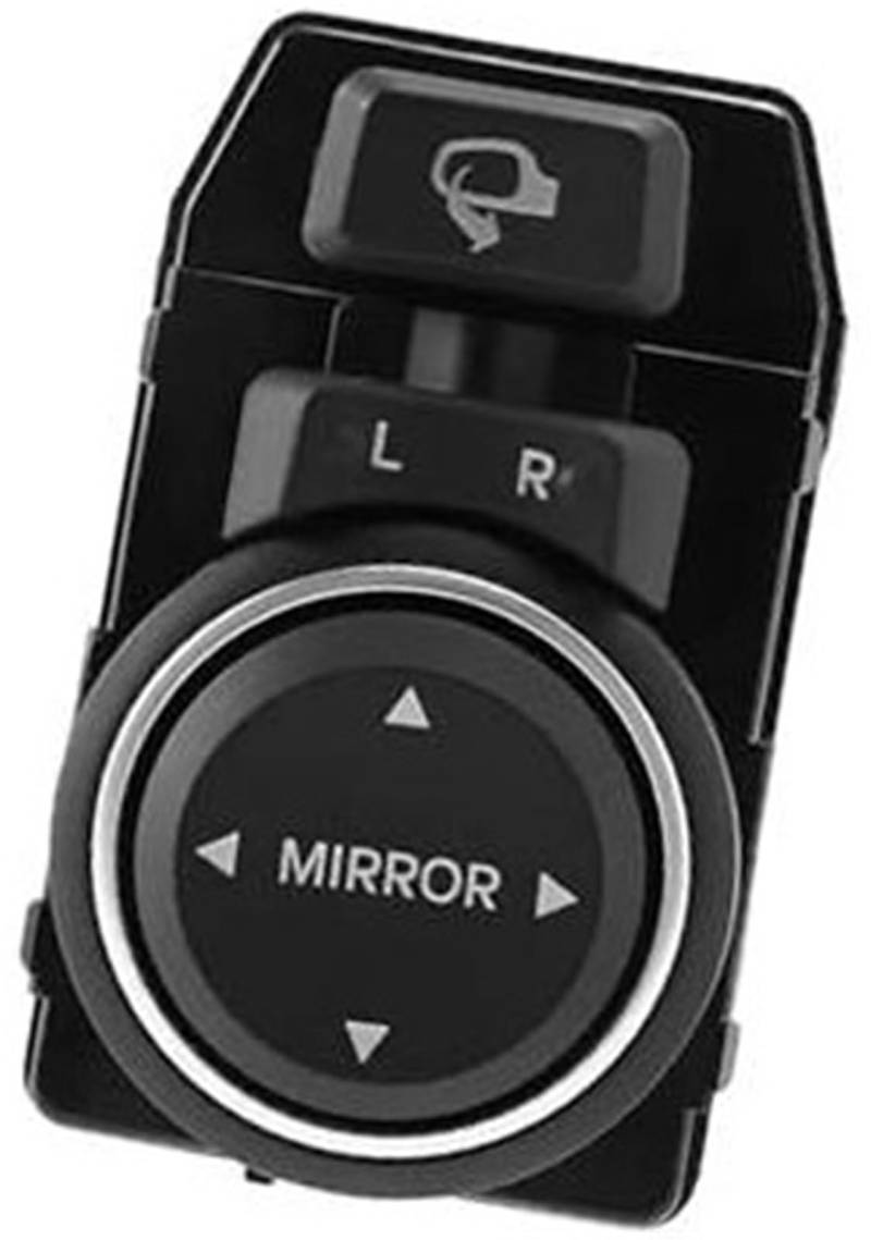 Vuzmode Auto-Rückspiegelschalter, for Hyundai, for Sonata YF I45 2011 2013 2014 2015 2016 935733S100 Rückspiegel-Einstellschalter Seitenspiegel-Steuertaste Auto-Seitenspiegelschalter von Vuzmode