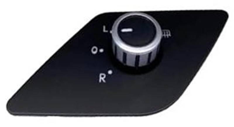 Vuzmode Auto-Rückspiegelschalter, for Jetta, MK6, for 2011 2012 2013 2014 2015 201616D959565B 10-polige Rückfahr-Fahrertaste Auto-Seitenspiegelschalter von Vuzmode