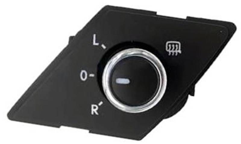 Vuzmode Auto-Rückspiegelschalter, for Lavida, 2008–2013 18D 959 565 B 18D 959 565B 18D959565B Rückspiegelschalter, elektrischer Rückspiegel-Einstellknopf Auto-Seitenspiegelschalter von Vuzmode