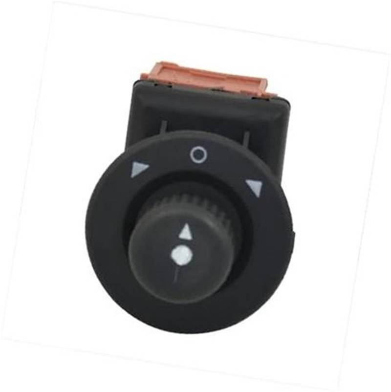 Vuzmode Auto-Rückspiegelschalter, for Peugeot, for Partner, 1007 C2, for C3 Xsara Picasso Berlingo 185526 6545.KS Elektrischer Rückspiegel-Steuerschalter-Knopf Auto-Seitenspiegelschalter(Brown Button) von Vuzmode