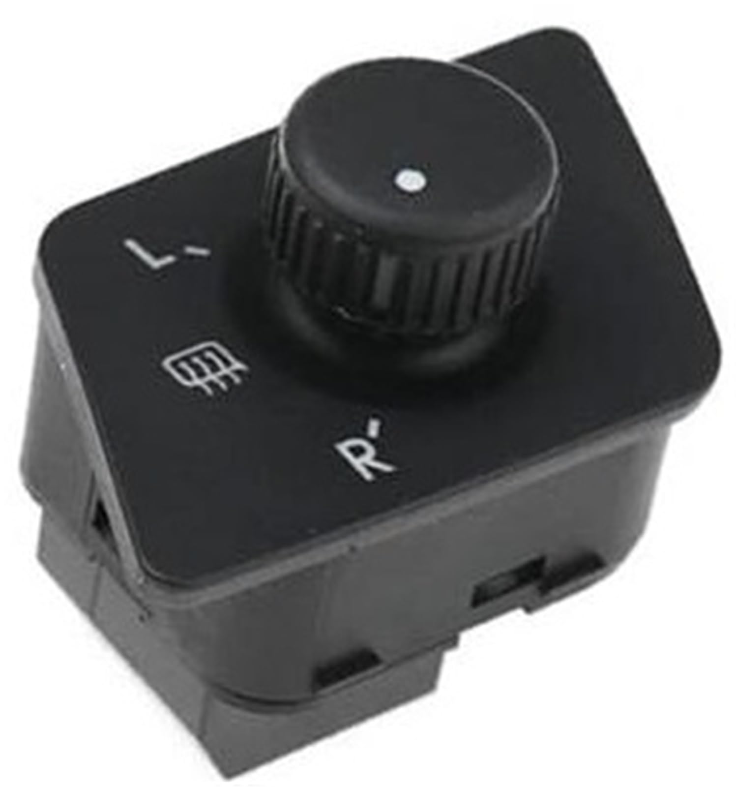 Vuzmode Auto-Rückspiegelschalter, for Polo, 9N 2001–2010 6Q1959565D 6Q1 959 565H Seitenrückspiegelschalter-Steuerungs-Einstellknopf Auto-Seitenspiegelschalter(Black 6 PIN) von Vuzmode