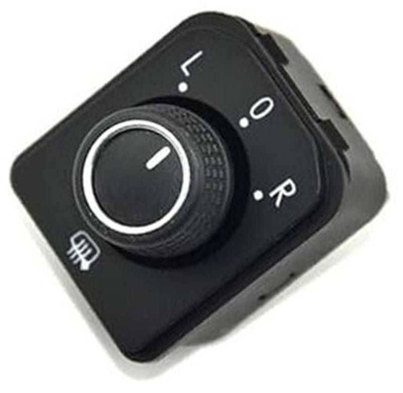 Vuzmode Auto-Rückspiegelschalter, for Seat, for Passat, 2016–2018 3G0959565C 5TD959565 Elektrischer Klappspiegel-Rückspiegel-Steuerschalter Auto-Seitenspiegelschalter von Vuzmode