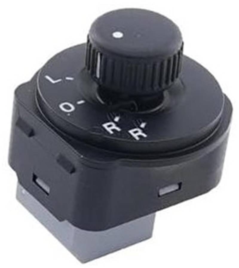 Vuzmode Auto-Rückspiegelschalter, for Skoda, for Fabia Combi, for Roomster Practice 2006–2015 5JD959565A5J1959565 Einstellknopf for Außenspiegelschalter Auto-Seitenspiegelschalter von Vuzmode