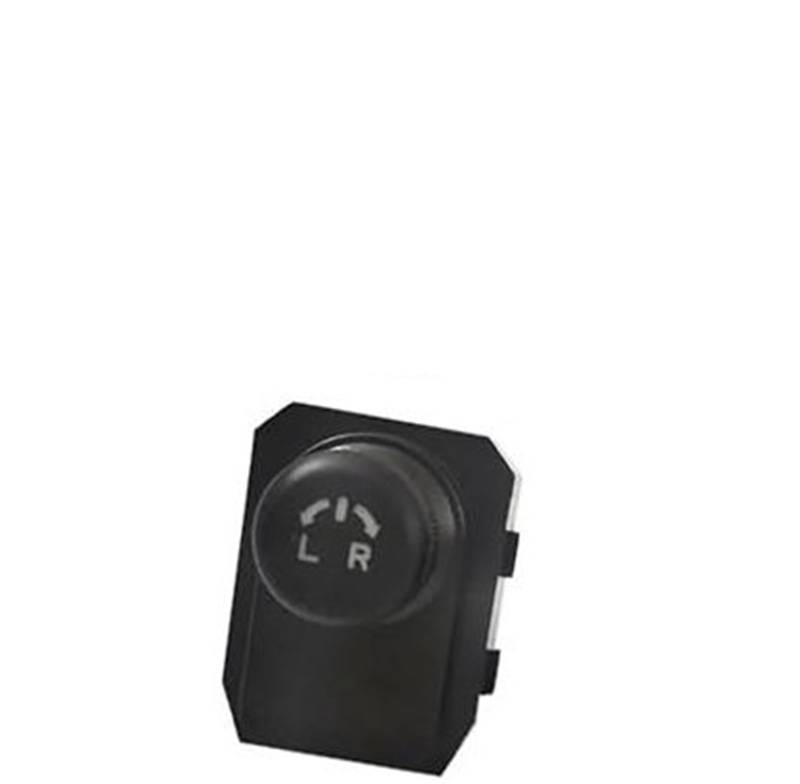 Vuzmode Auto-Rückspiegelschalter, for Swift, 2005, for Vitara, for S-Cross Alivio 37950-66M00 Auto-Objektiv-Einstellknopf, Rückspiegel-Klappschalter Auto-Seitenspiegelschalter(Black Without Folding) von Vuzmode