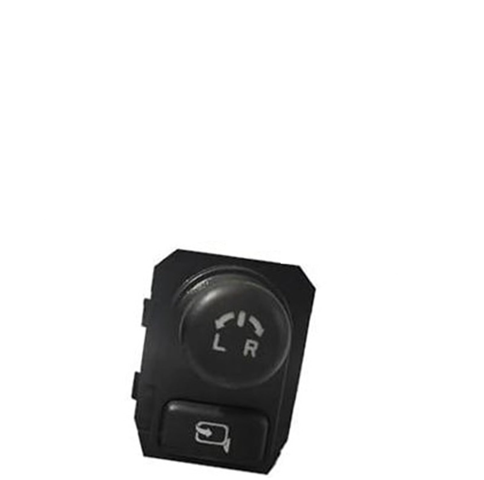 Vuzmode Auto-Rückspiegelschalter, for Swift, 2005, for Vitara, for S-Cross Alivio 37950-66M00 Auto-Objektiv-Einstellknopf, Rückspiegel-Klappschalter Auto-Seitenspiegelschalter(Black with Folding) von Vuzmode