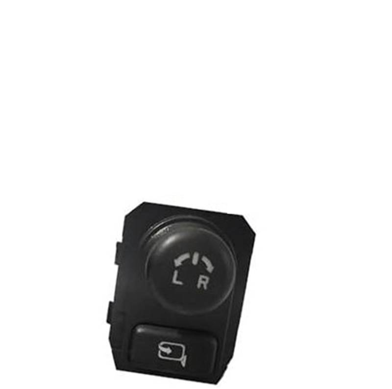 Vuzmode Auto-Rückspiegelschalter, for Swift, 2005, for Vitara, for S-Cross Alivio 37950-66M00 Auto-Objektiv-Einstellknopf, Rückspiegel-Klappschalter Auto-Seitenspiegelschalter(Black with Folding) von Vuzmode