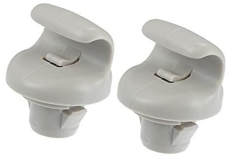 Vuzmode Auto Sonnenblende Haken Clip Halter, for Nissan, 350Z 2 Pcs Grau Sonnenblenden-Zubehörclip fürs Auto Vuzmode Auto Sonnenblende Haken Clip Halter, for Nissan, 350Z 2 Pcs Grau Sonnenblenden-Zubehörclip fürs Auto von Vuzmode