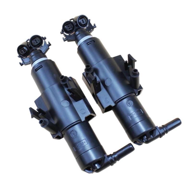 Vuzmode Auto Styling Stoßfänger Scheinwerfer Waschanlage Düse Spray Aktuator Jet, for Ford, Kuga 2017 Ab GV41-13L015-AE GV41-13L014-AE Scheinwerferwaschdüse(Pair) von Vuzmode