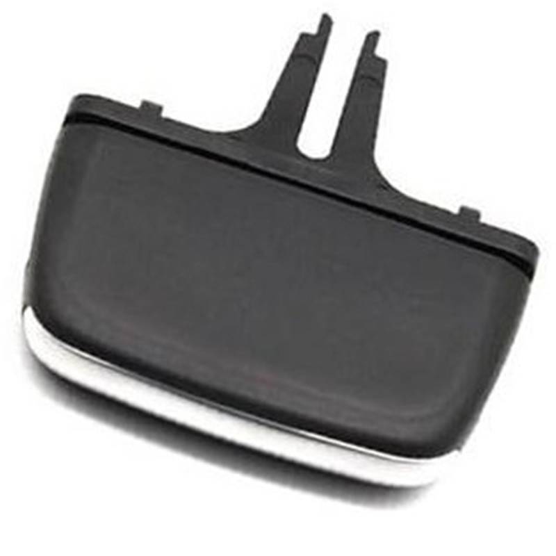 Vuzmode Auto vorne hinten Klimaanlage A/C Entlüftungsgitter Auslass Schieber Knopf Lasche Clip, for Volvo, XC90 2016–2024 32219347 Ersatz für den Lüftungsclip im Auto(Black 1pc) von Vuzmode