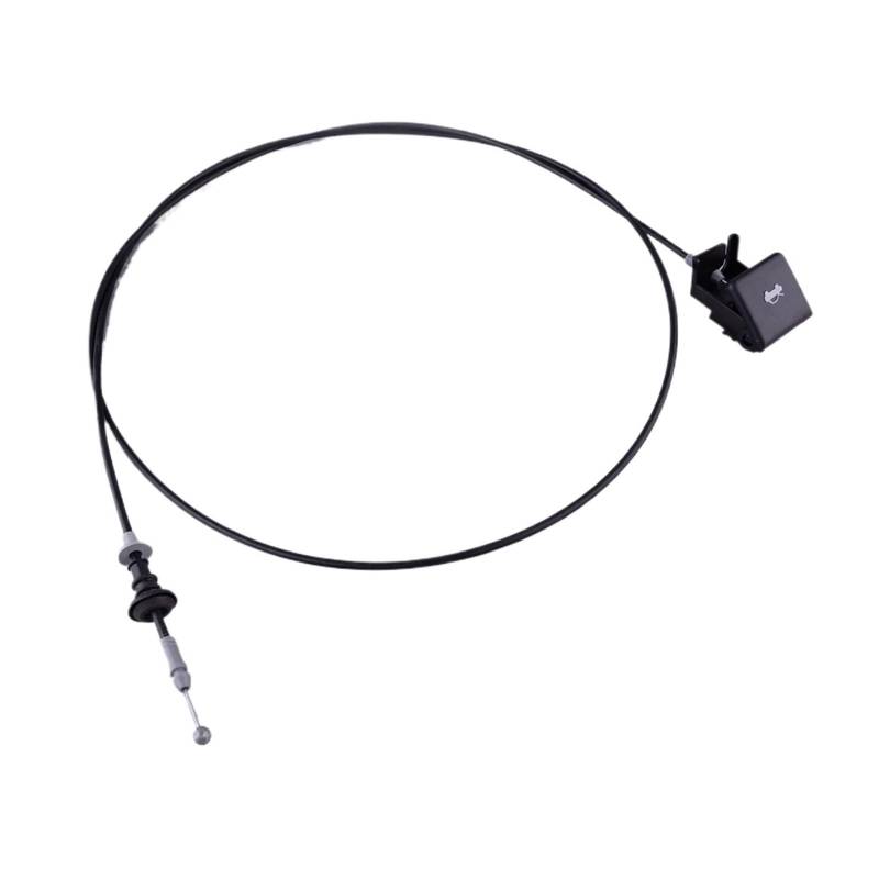 Vuzmode BP4K56720 BP4K56720C Haubenriegel-Entriegelungsgriffschalter mit Kabel, for Mazda, for 3 2004 2005 2006 2007 2008 2009 Schwarz Automotor-Kabel von Vuzmode