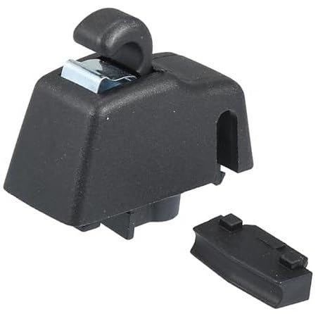 Vuzmode Beige Sonnenblendenhalterung Nr. 4L0859561, for Volkswagen, Sonnenblenden-Zubehörclip fürs Auto(Black) von Vuzmode
