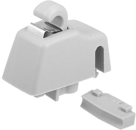 Vuzmode Beige Sonnenblendenhalterung Nr. 4L0859561, for Volkswagen, Sonnenblenden-Zubehörclip fürs Auto(Grey) von Vuzmode