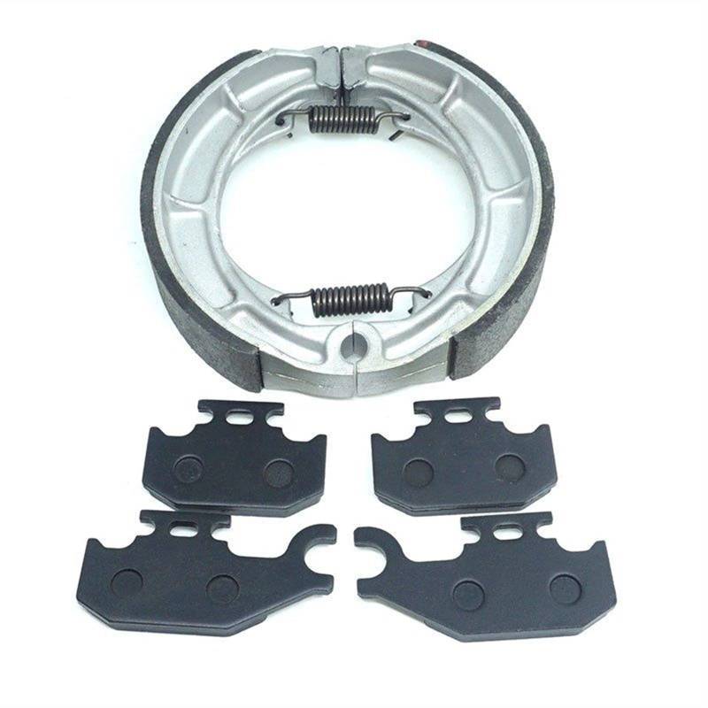 Vuzmode Bremsbeläge vorn und hinten for ATV LTA400 LT-A 400 King Quad 2008 2009, for Quad Sport 2013 2014, for LTF400 Eiger 2008 Motorrad-Bremsbeläge(Front Rear Set) von Vuzmode