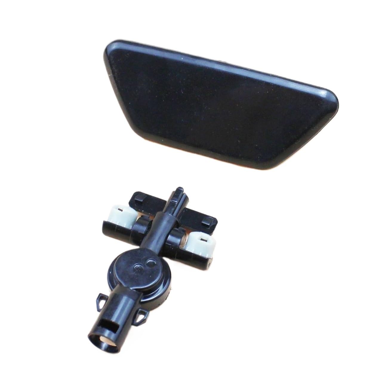 Vuzmode Car-Styling Scheinwerfer-Waschanlage Sprühdüse Abdeckkappe mit Anschlusshalter, for Subaru, Legacy GT 2010-2014 Outback 2013 2014 Scheinwerferwaschdüse(Left with Connector) von Vuzmode