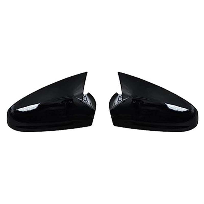 Vuzmode Carbon Fiber Look Auto Seitentür Flügel Rückspiegel Abdeckung Rückspiegel Abdeckung, for Opel, for Vauxhall, for Astra H 2004-2013 Außenspiegel Ersatzteile Auto-Außenspiegelabdeckung(BRIGHT BL von Vuzmode