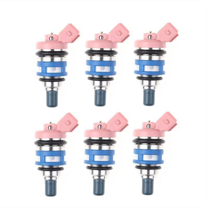 Vuzmode Einspritzdüsen for Nissan Maxima II J30 3.0 I Limousine 1988-1994 16600 21V02 1660085E01 1660085E05 6 Stück 16600 85E06 1660085E06 Auto-Kraftstoffeinspritzdüse von Vuzmode