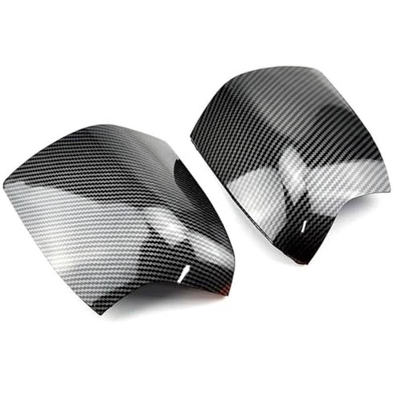 Vuzmode Ersatz-Auto-Rückspiegelabdeckung, for Ford, for Focus, MK2 2005-2008. Flügelkappe, Außentür-Rückspiegelgehäuseverkleidung, glänzend schwarze Außenspiegel-Ersatzteile Auto-Außenspiegelabdeckung von Vuzmode