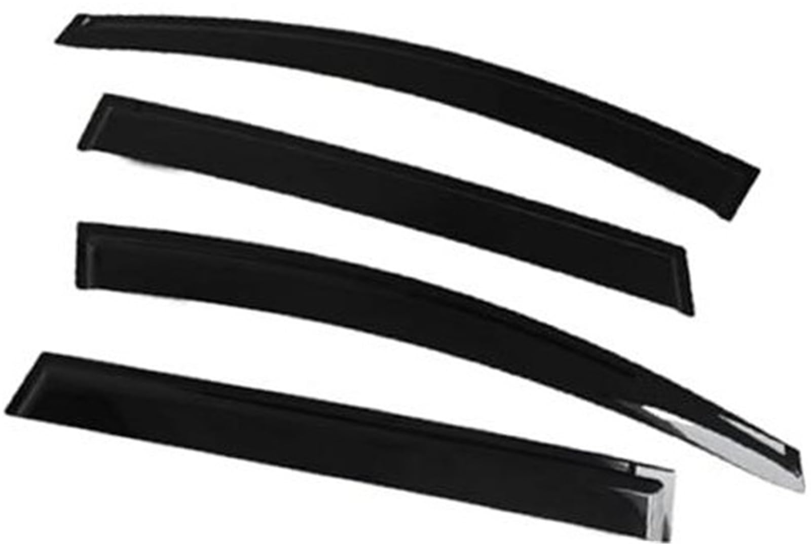 Vuzmode Fenstervisier, for Toyota, Innova 2022 2023 2024, schwarz, 4-teilig, Auto-Seitenfensterabweiser, getönte Windabweiser, Sonnen- und Regenschutz, Türvisier Sonnenschutz für Seitenfenster im Auto Vuzmode Fenstervisier, for Toyota, Innova 2022 2023 2024, schwarz, 4-teilig, Auto-Seitenfensterabweiser, getönte Windabweiser, Sonnen- und Regenschutz, Türvisier Sonnenschutz für Seitenfenster im Auto von Vuzmode