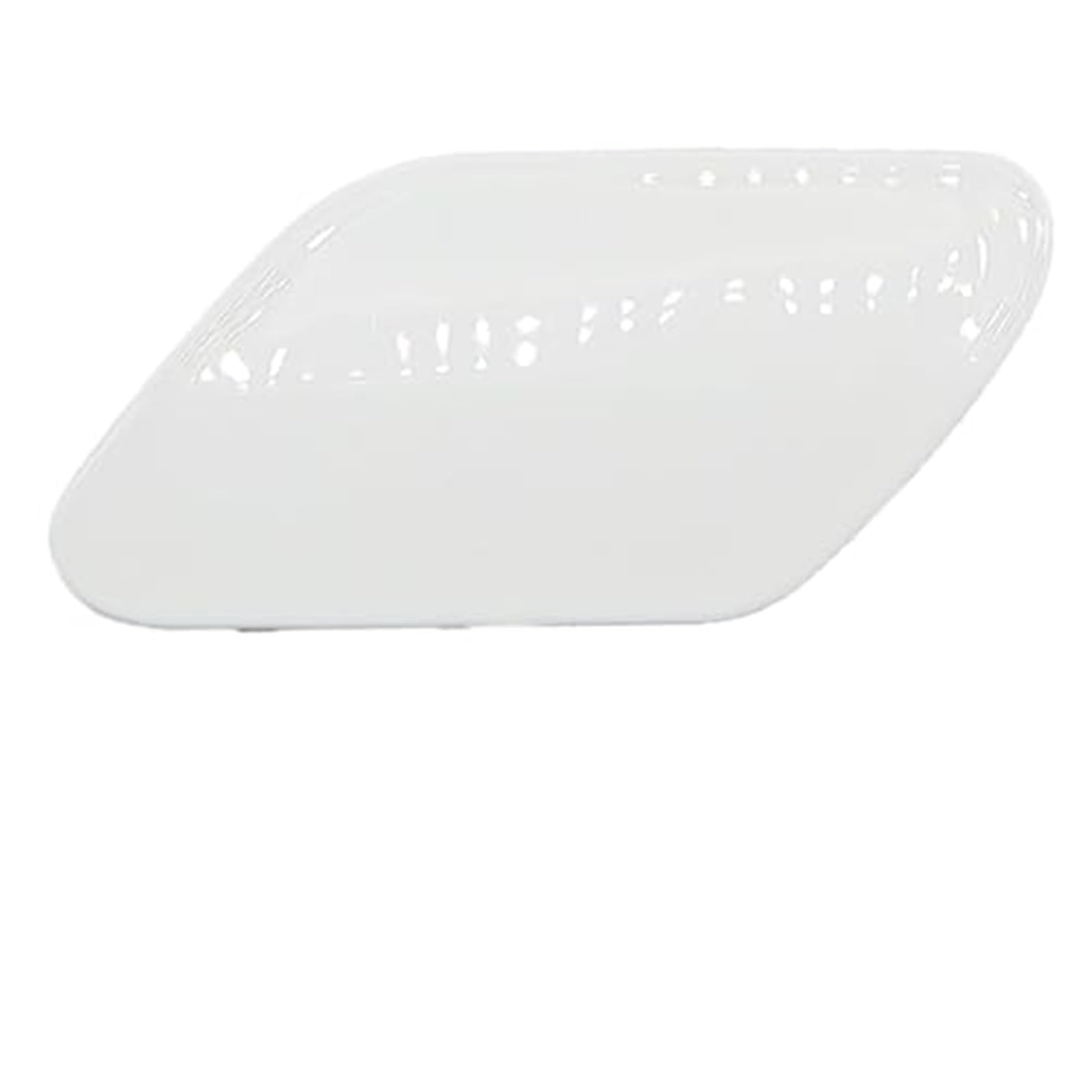 Vuzmode Frontstoßstangen-Scheinwerfer-Reinigungsspray-Abdeckkappe, for Opel, Insignia, for Buick, Regal 2009 2010 2011 2012 2013, Scheinwerferwaschdüsendeckel Kappe für Autowaschdüsen(Black White LH) von Vuzmode