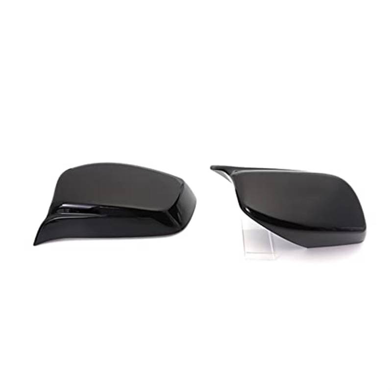 Vuzmode Kohlefaser Auto Rückansicht Tür Außenspiegel Seitenspiegel Abdeckung Kappen Shell Fall, for, E60 E61 E63 E64 5 Serie Modell 2004-2008 Außenspiegel Ersatzteile Auto-Außenspiegelabdeckung(Black von Vuzmode