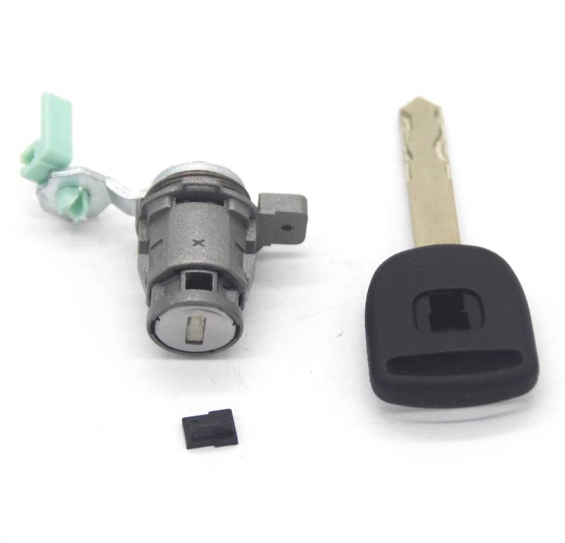 Vuzmode LINKES TÜRSCHLOSSZUBEHÖR MIT EINEM Nicht-TRANSPONDER-SCHLÜSSEL CRV CR-V Element 72185S9A013 Autotürschloss von Vuzmode