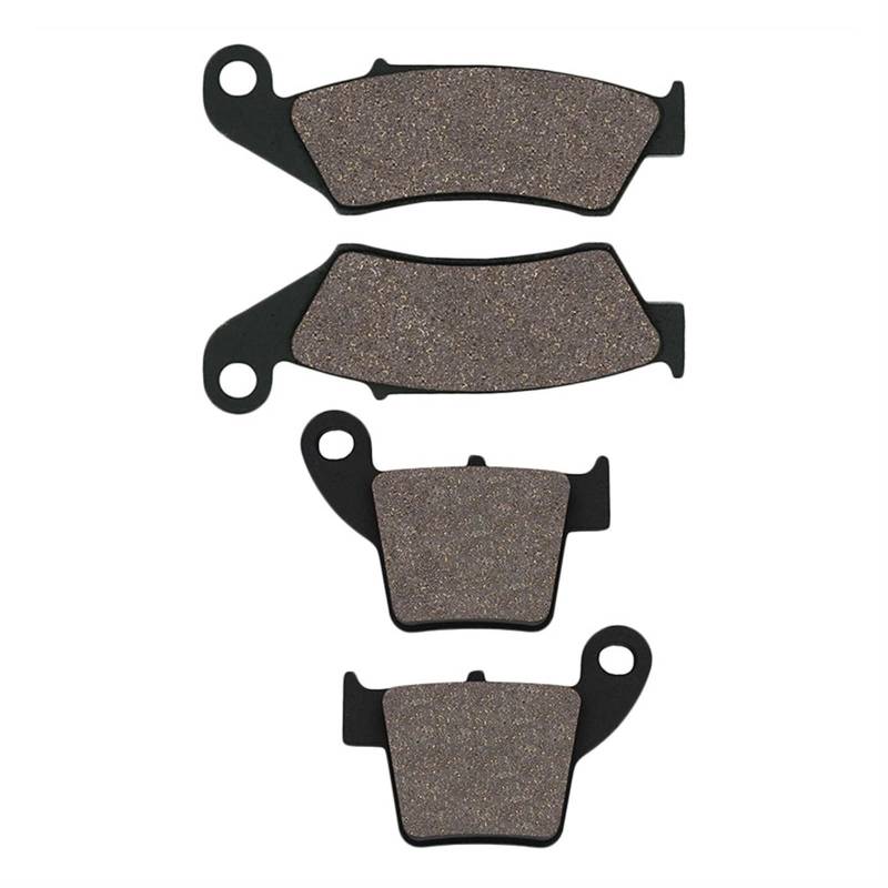 Vuzmode Motorrad-Bremsbeläge vorne und hinten, for CR125R CR250R 2002-2007 CR 250R CRF250R CRF250X 2004-2017 CRF450R 2002-2018 CRF450X 2005-2018 Motorrad-Bremsbeläge(Front and Rear) von Vuzmode