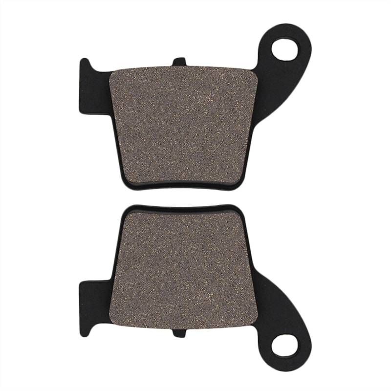 Vuzmode Motorrad-Bremsbeläge vorne und hinten, for CR125R CR250R 2002-2007 CR 250R CRF250R CRF250X 2004-2017 CRF450R 2002-2018 CRF450X 2005-2018 Motorrad-Bremsbeläge(Rear) von Vuzmode