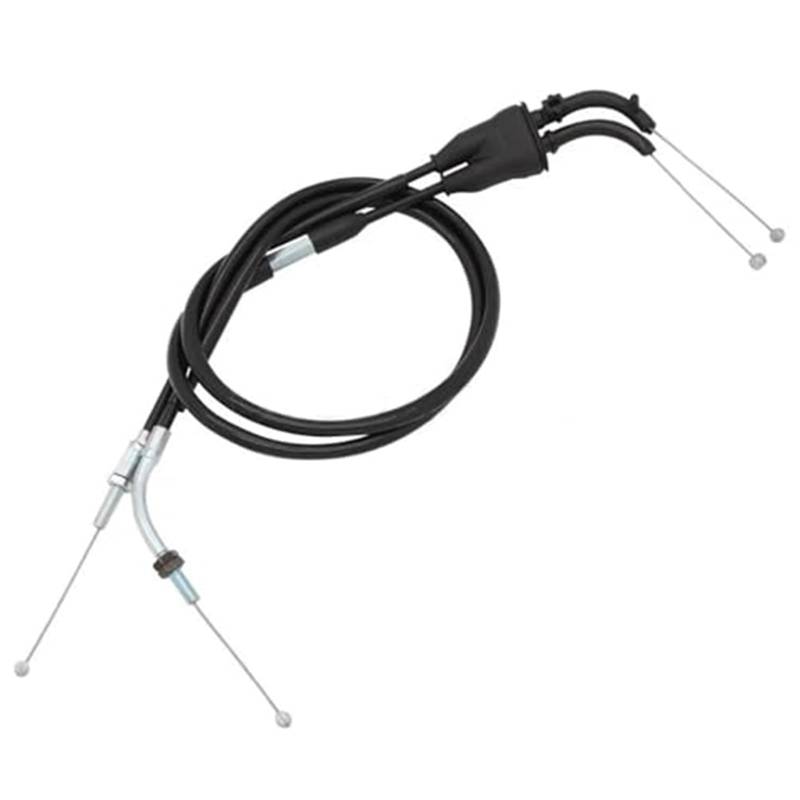 Vuzmode Motorrad-Gaszug (1 for Ziehen und 1 for Drücken), for YZFR1 YZF-R1 YZF1000 1000 1998 1999 2000 2001 2002 2003 Kupplungszug von Vuzmode