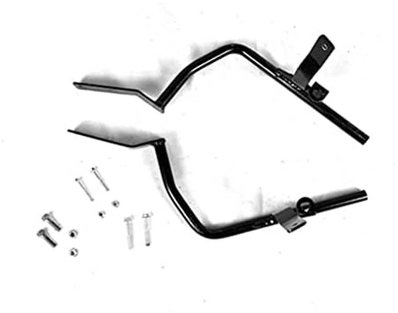 Vuzmode Motorrad-Gepäckträger Motorrad-Gepäckträger, for 502c 502 C Hinterer Seitensatteltaschenträger mit Rückenlehne Gepäckträger Seitenkastenhalterung Hinterer Gepäckträger (Farbe: Seitenkastenhalt von Vuzmode