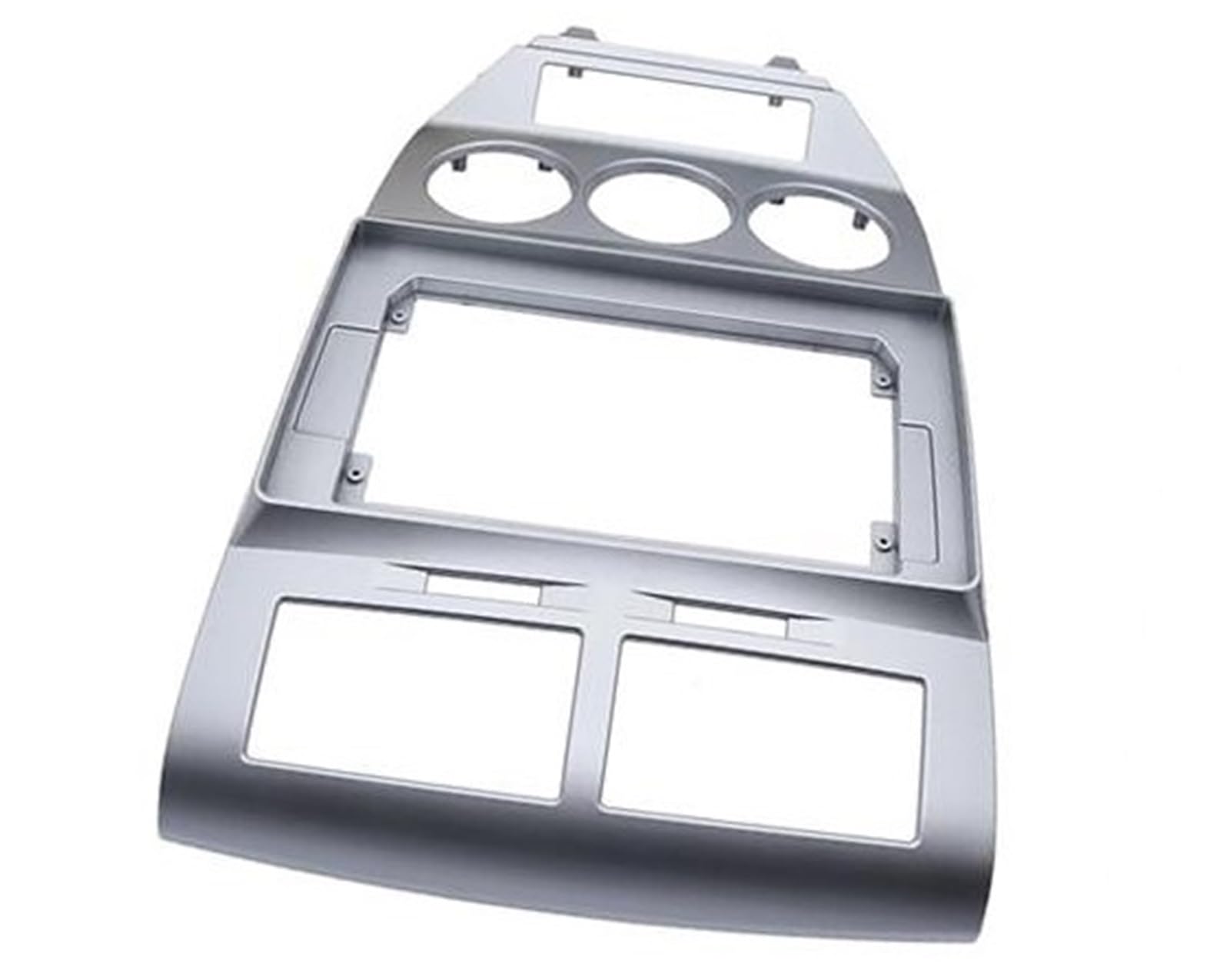 Vuzmode Radio-Stereo-Panel, 10,1-Zoll-Autoradio-Rahmen, for Caliber 2007-2010, 2-Din-Audio-Android-Player, Blende, Armaturenbrett-Einbausatz, GPS-DVD-Stereo-Panel Autoradio-Armaturenbrett(Silver) von Vuzmode
