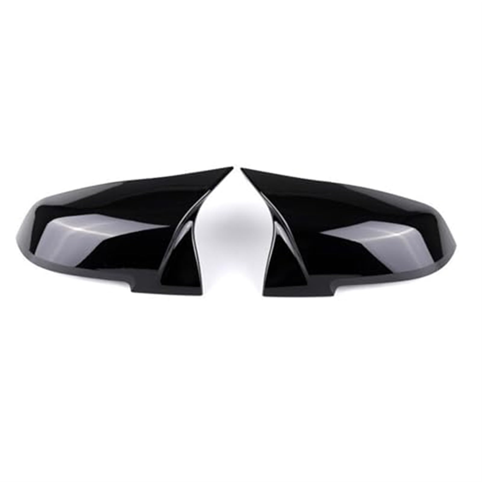 Vuzmode Rückspiegelabdeckung, for, 1 2 3 4 XM Serie F20 F21 F22 F23 F30 F32 F36 X1 E84 F87 M2 Carbon Style Autozubehör Außenspiegel Ersatzteile Auto-Außenspiegelabdeckung(Glossy Black) von Vuzmode