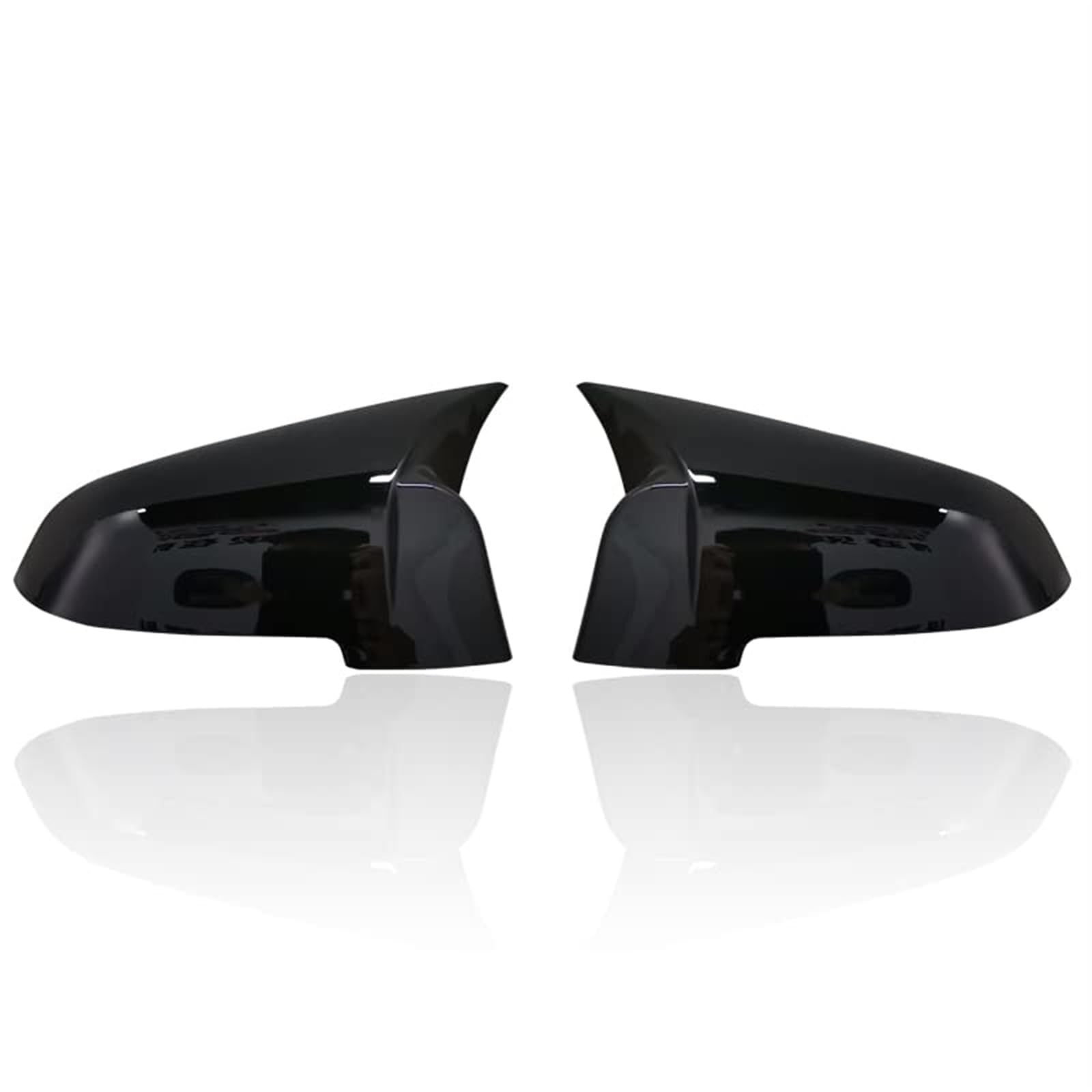 Vuzmode Rückspiegelabdeckung Flügelseitige Rückspiegelkappe, for, 5er F10 F11 F18 LCI 2014-2017 Autotuningzubehör Außenspiegel Ersatzteile Auto-Außenspiegelabdeckung(ABS Black) von Vuzmode