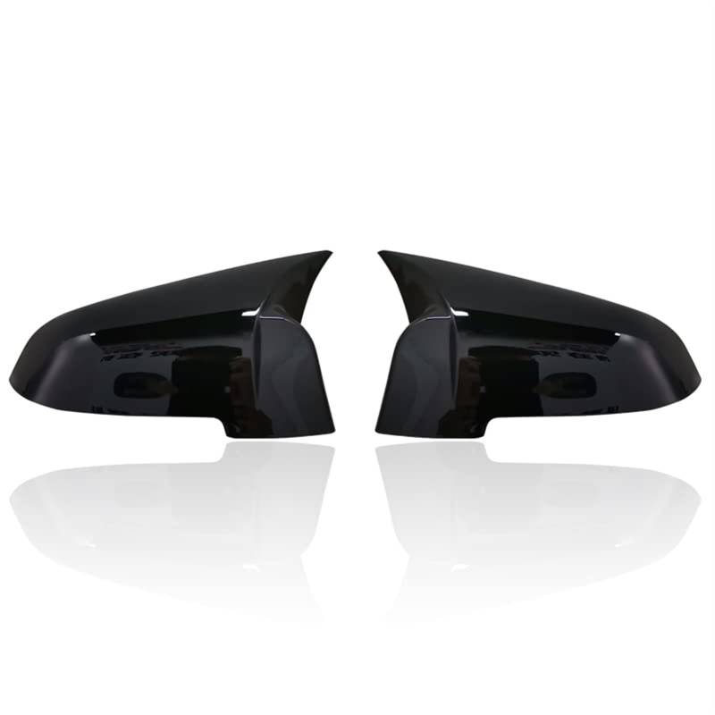 Vuzmode Rückspiegelabdeckung Flügelseitige Rückspiegelkappe, for, 5er F10 F11 F18 LCI 2014-2017 Autotuningzubehör Außenspiegel Ersatzteile Auto-Außenspiegelabdeckung(ABS Black) von Vuzmode